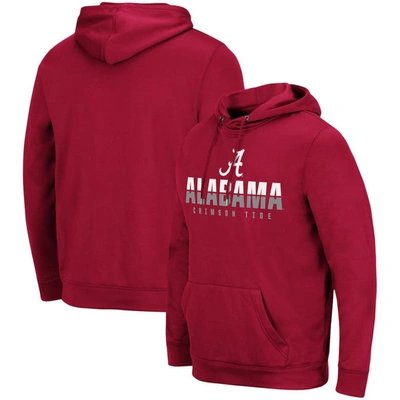 Colosseum Crimson Alabama Crimson Tide Lantern Pullover Hoodie