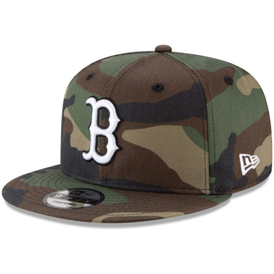 New Era Camo Boston Red Sox Basic 9fifty Snapback Hat