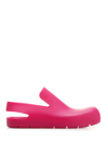 Bottega Veneta Puddle Sling Back Flat Sandals In Pink