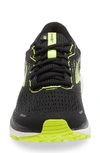 Brooks Ghost 13 Running Shoe In Black/ Nightlife/ White