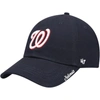 47 Brand '47 Navy Washington Nationals Team Miata Clean Up Adjustable Hat In Navy
