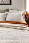 PENDLETON GANADO ORGANIC COTTON MATELASSÉ COVERLET IN TAN AT URBAN OUTFITTERS