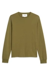 FRAME COTTON DUOFOLD LONG SLEEVE COTTON T-SHIRT
