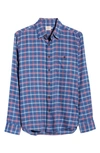 Faherty The Movement Flannel Plaid Regular Fit Button Down Shirt In Table Mesa Plaid