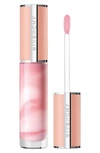 Givenchy Rose Perfecto Tinted Liquid Balm 001 Pink Irresistible .2oz / ml In 001    Pink Irresistible