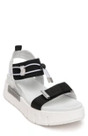 Nerogiardini Sporty Platform Sandal In Black