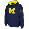 Stadium Athletic Youth  Navy Michigan Wolverines Big Logo Pullover Hoodie In Navy