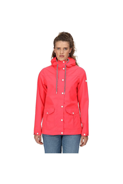 Regatta Womens/ladies Bayarma Lightweight Waterproof Jacket In Pink