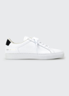 Common Projects Retro Leather Low-top Sneakers In White Yellow