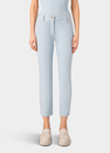 AKRIS PUNTO MARU DENIM TAPERED-LEG PANTS