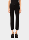 Akris Punto Maru Slim-legs Ankle Stretch Denim Pants In Black