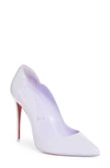 CHRISTIAN LOUBOUTIN HOT CHICK SCALLOP POINTED TOE PUMP