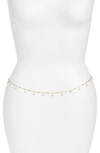 SHYMI CUBIC ZIRCONIA BELLY CHAIN