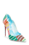 CHRISTIAN LOUBOUTIN HOT CHICK POINTED TOE PUMP