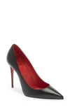 Christian Louboutin Kate Pointed Toe Pump In Black