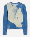 Paloma Wool Flovi Loose Kitten Top In Medium Blue | ModeSens