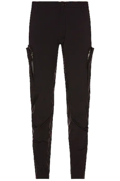 Acronym P10a-e Encapsulated Nylon Articulated Cargo Pant In Black