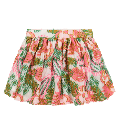 Morley Kids' Ferrari Brocade Skirt In Rose