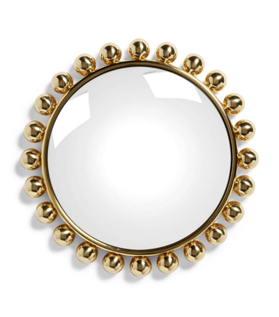 Fornasetti Collier Convex Mirror In Multi