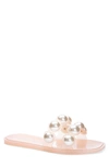 Chinese Laundry Carlo Pearly Double Strap Slide Sandal In Pink