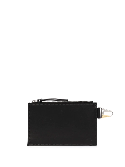 Dion Lee Dog-clip Pouch In Black