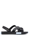 Camper Set Sandals In Black