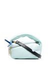 Off-white Pump Pouch Tote Bag In Blau