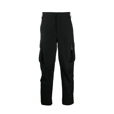 Givenchy Cargo Pocket Trousers In Black