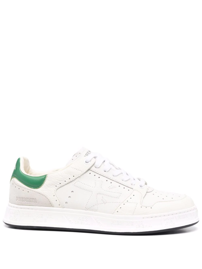 Premiata Quinn Low-top Sneakers In White