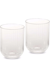 DOLCE & GABBANA HAND-BLOWN MURANO BEVERAGE GLASSES (SET 2)