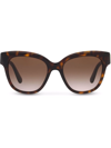 DOLCE & GABBANA DG CROSSED SUNGLASSES