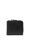 COMME DES GARÇONS EMBOSSED PATTERN WALLET