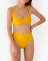 Mw Galamaar&reg; High Kick Bikini Bottom In Yellow