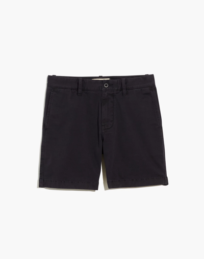 Mw 7" Chino Shorts: Coolmax&reg; Edition In Black Coal