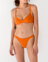 Mw Galamaar&reg; Simone Retro Bikini Top In Orange