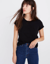 Madewell Northside Vintage Tee In True Black