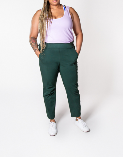 Mw Alder Open-air Pants In Forest Green