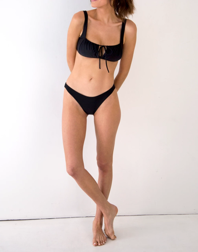 Mw Galamaar&reg; Curve Brief Bikini Bottom In Black