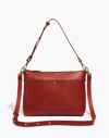 Mw The Transport Shoulder Crossbody Bag In Pomegranate Seed