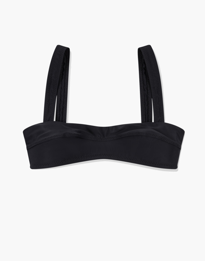 Mw Galamaar&reg; Lou Bandeau Bikini Top In Black