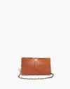 Madewell The Transport Accordion Crossbody In English Saddle