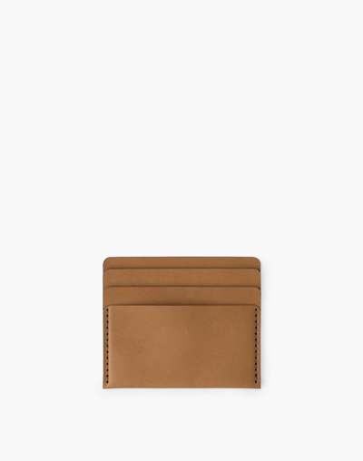 Mw Makr Leather Cascade Wallet In Brown
