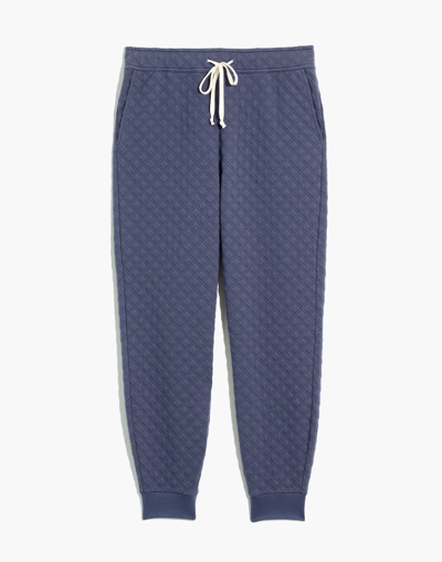 Madewell (re)sourced Quilted Jogger Sweatpants In Sunfaded