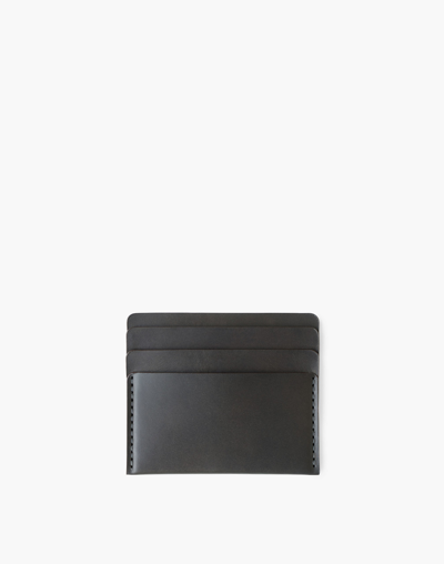 Mw Makr Leather Cascade Wallet In Grey