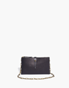 Madewell The Transport Accordion Crossbody In True Black
