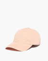 Mw Broken-in Baseball Cap In Muted Shell