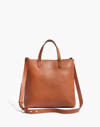 Madewell The Zip-top Transport Crossbody In English Saddle