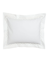 Matouk Standard Lanai Pique Sham In White/white
