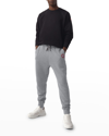 Canada Goose Men's Huron Logo-patch Sweatpants In Stone Heather