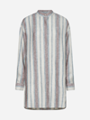Max Mara Grammo Striped Linen Shirt